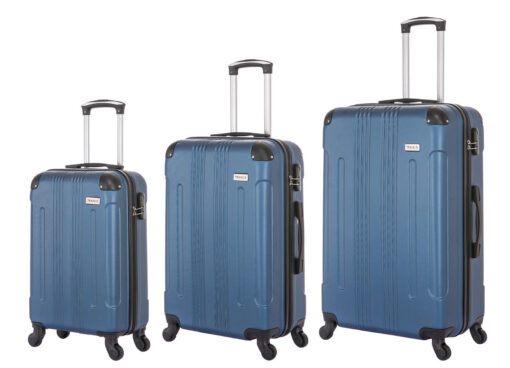 VALISE MYKONOS BLEUE - 3 tailles