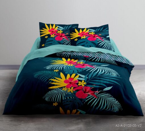 PARURE DE LIT TROPICAL