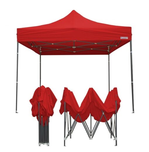 PAVILLON PLIANT 3*3 ROUGE